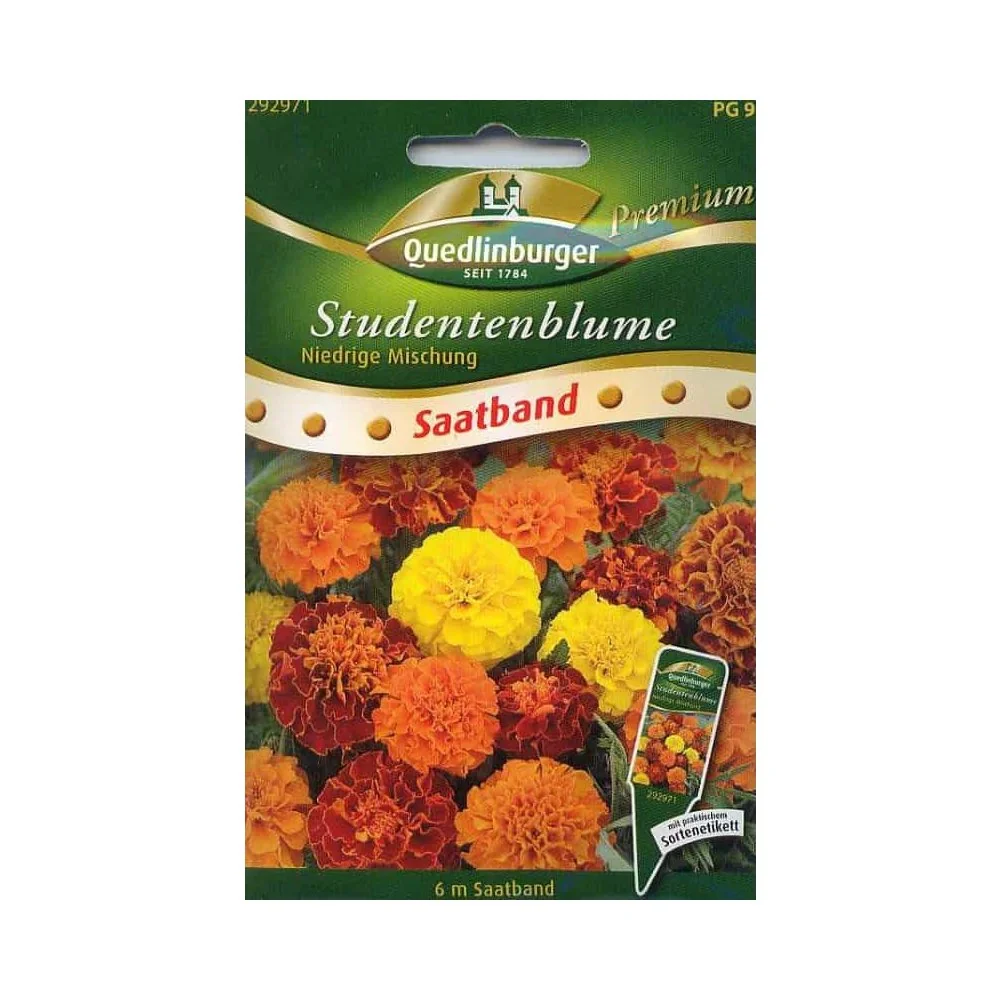 "Seed Tape Marigolds, Low Mix image"
