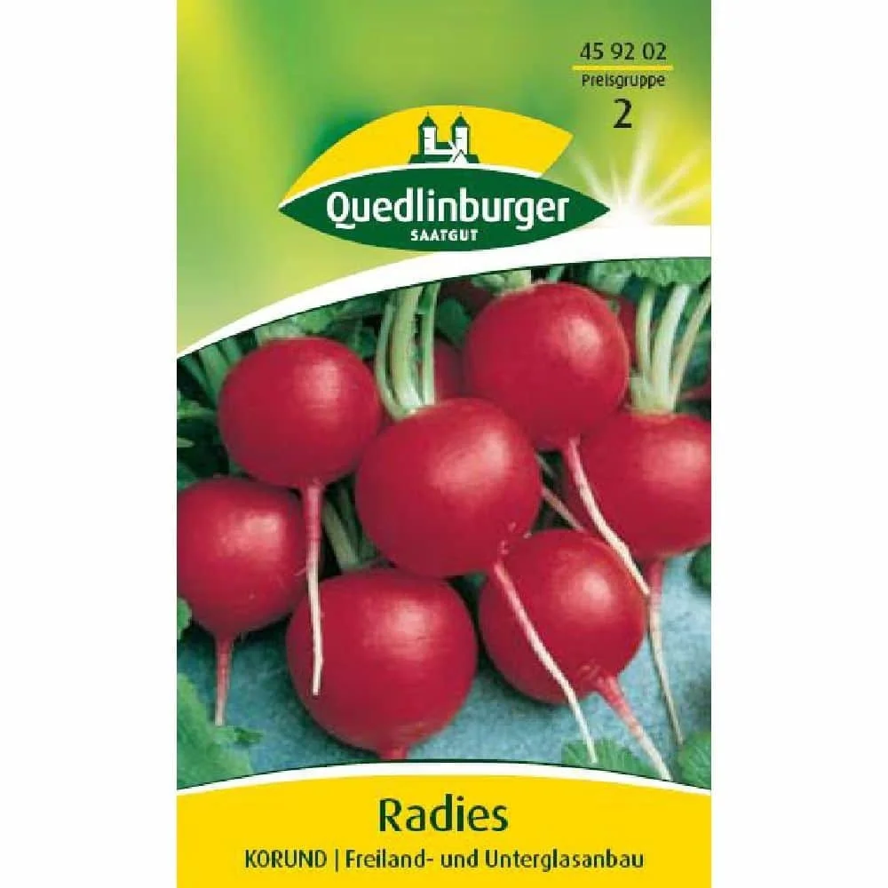 "Korund Radish Seeds: Grow Crisp, Red Radishes image"
