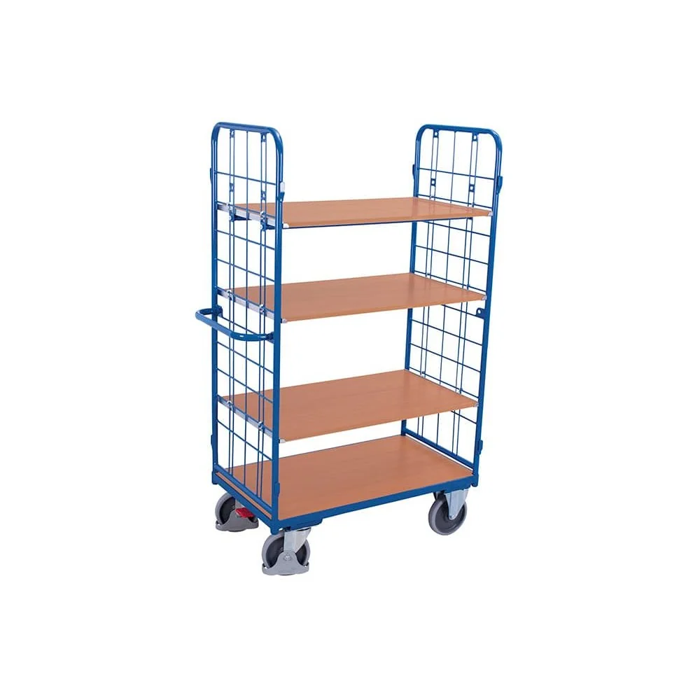 High Capacity Industrial Cart, 500 kg Load, Mesh Cart