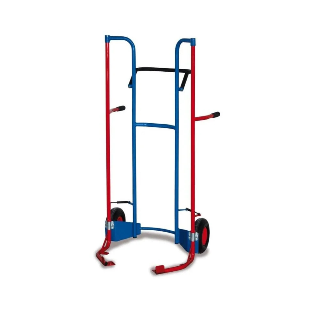 "Tire Trolley 200 kg with Solid Rubber Tires 705 x 740 x 1600 mm image"