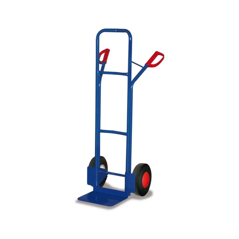 "Heavy-Duty Hand Truck, 250 kg Capacity, Solid Rubber Wheels image"