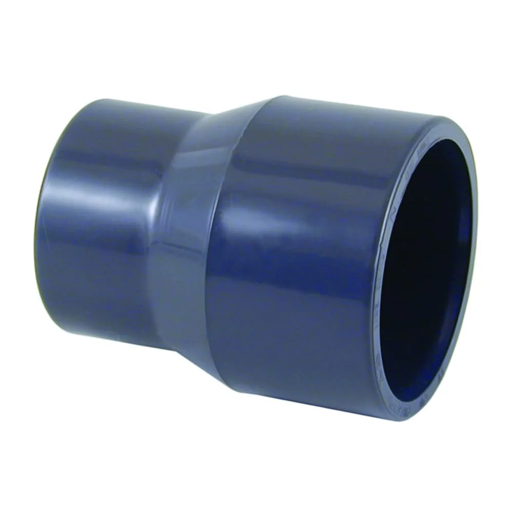 "PVC Reducer Fitting 63-50mm x 40mm PN16, Long image"