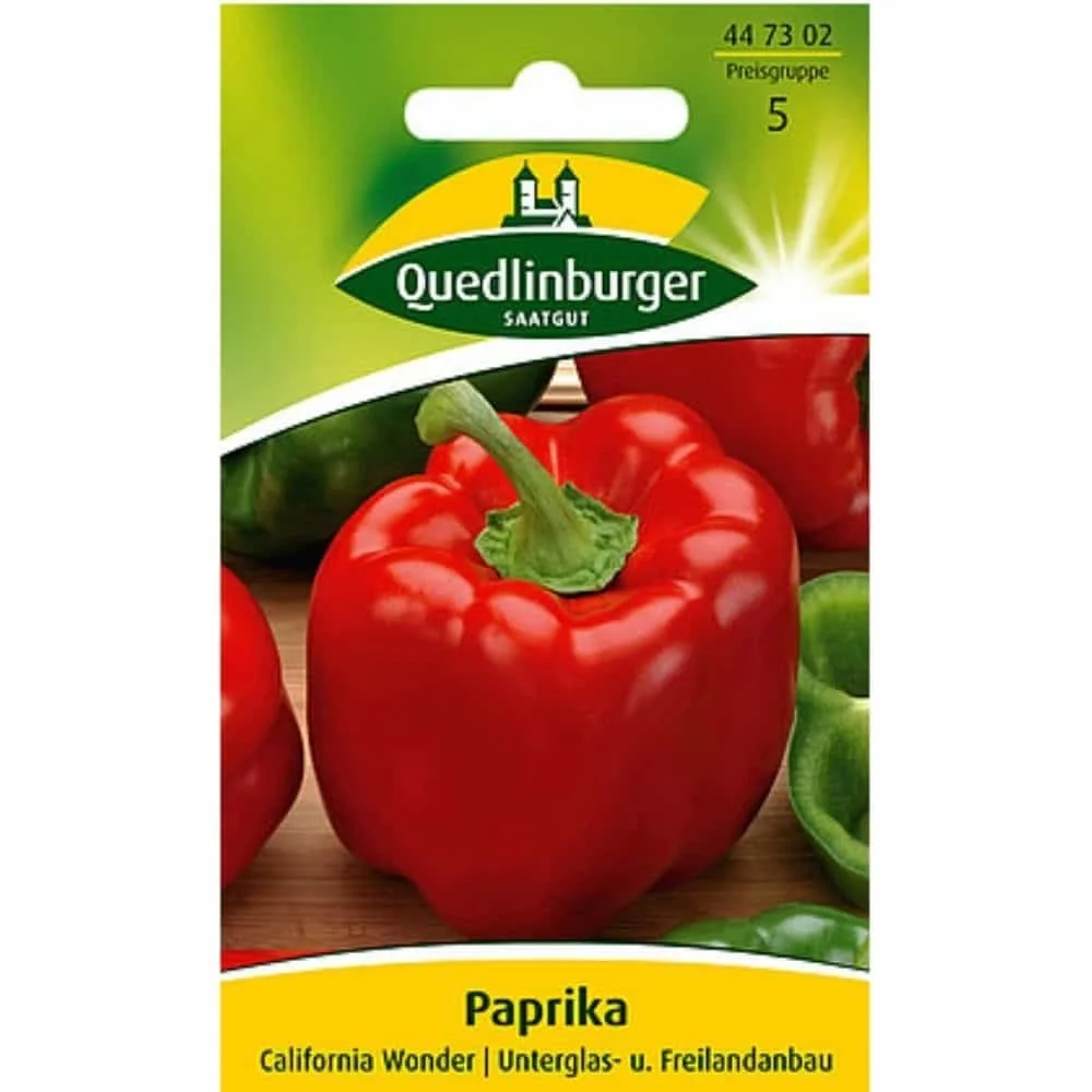 "California Wonder Pepper Seeds - Grow Your Own Peppers! image"