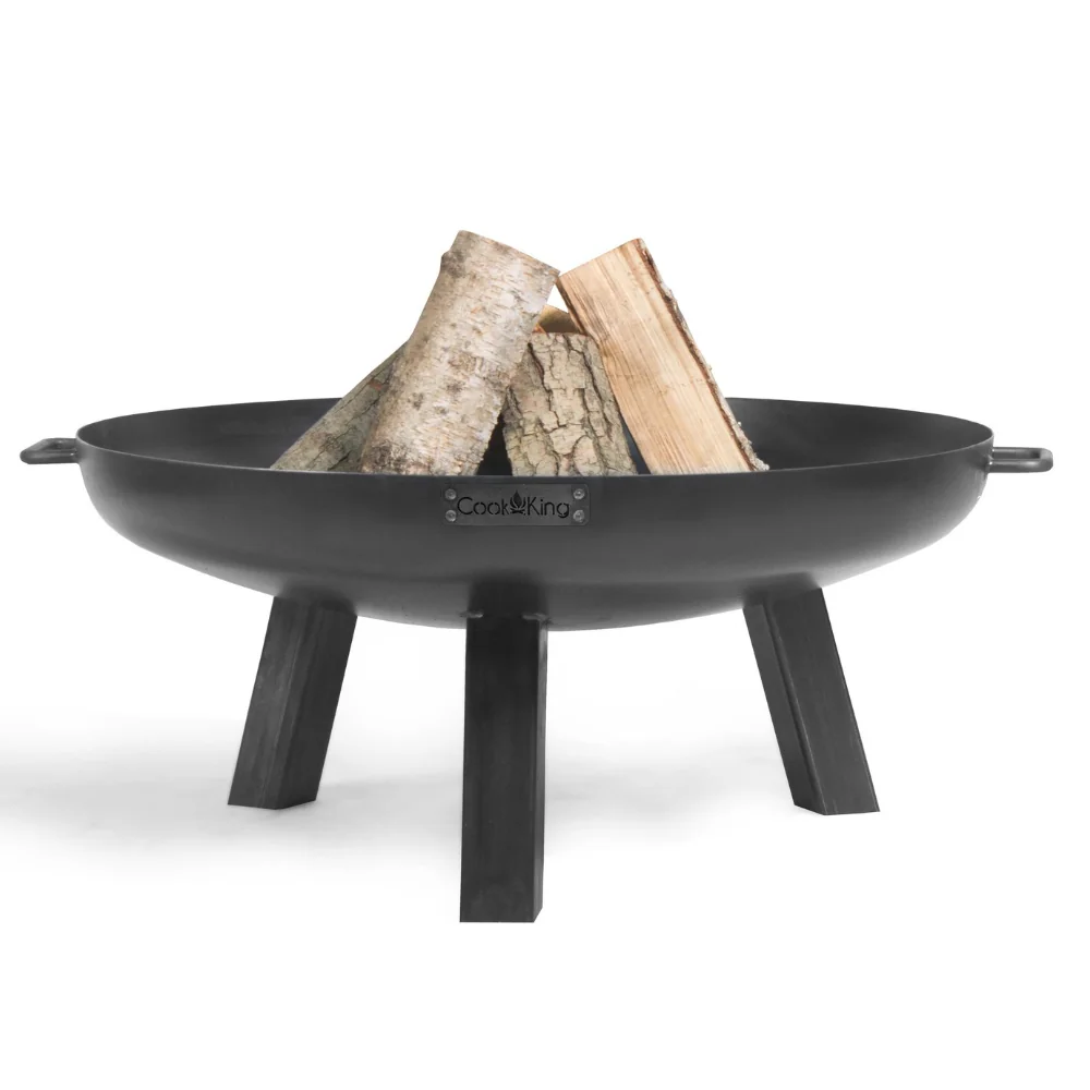 "Fire Bowl "POLO" 60 cm - made of natural steel image"