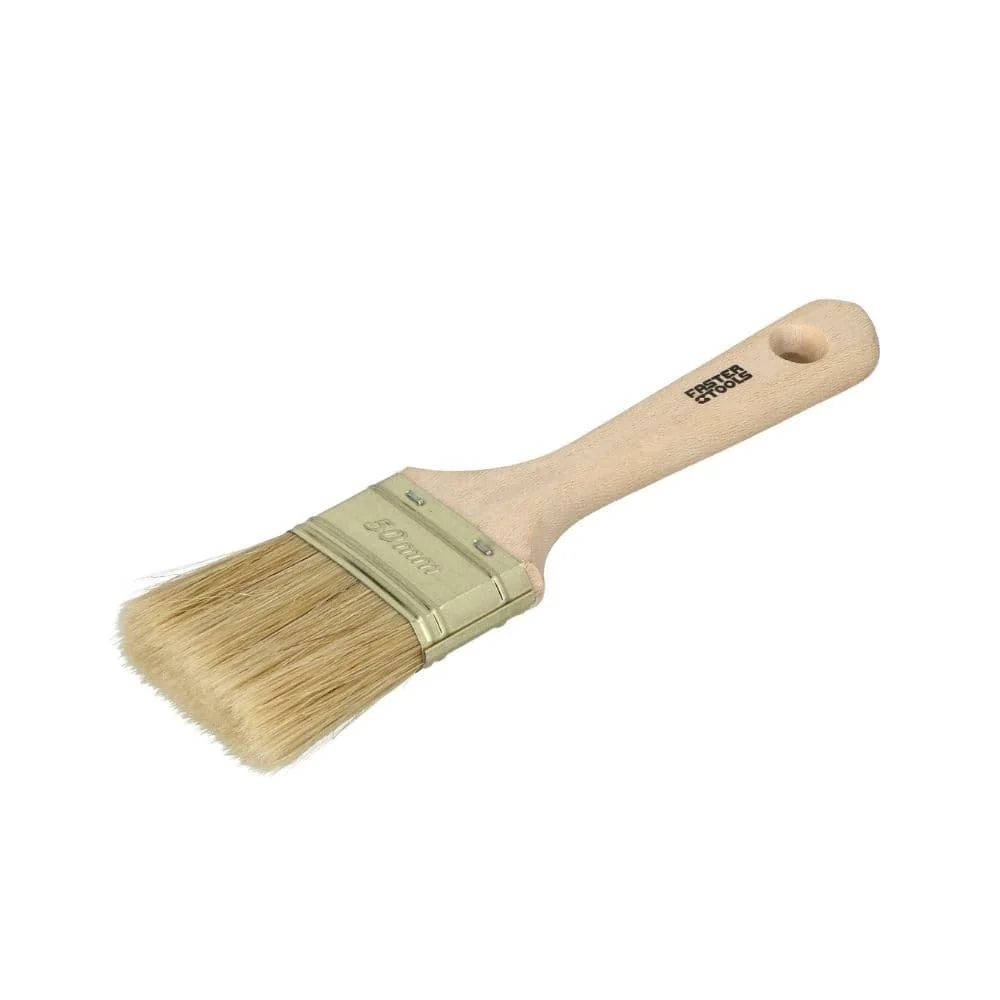 "Oil Paint Brush, Flat Brush, 50mm, Artist Painting Brush image"