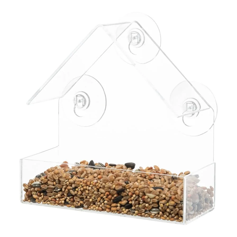 "Bird Feeder for the Window Pane image"