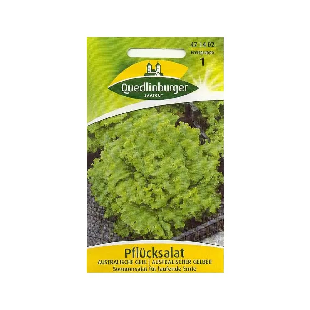 Loose Leaf Lettuce Australian Yellow