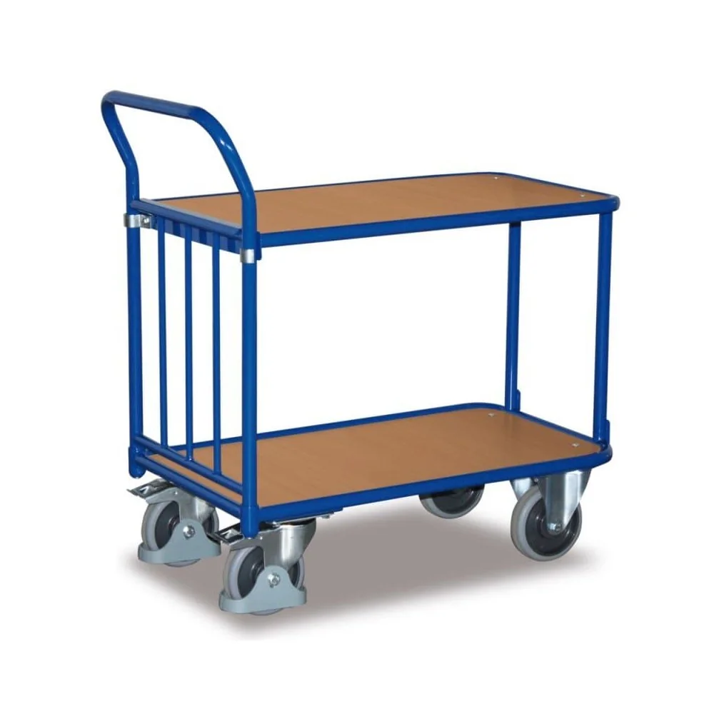 "Heavy Duty 400 kg Table Trolley Cart with EasySTOP image"