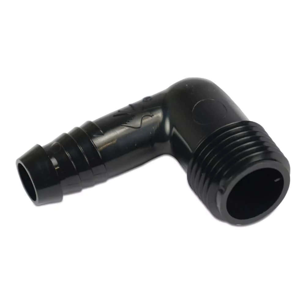 "Garden Hose Elbow, 1/2 Inch Hose Connector, 90 Degree Fitting image"