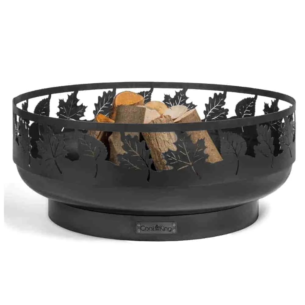 "80 cm Steel Fire Pit for Garden & Outdoor Use image"