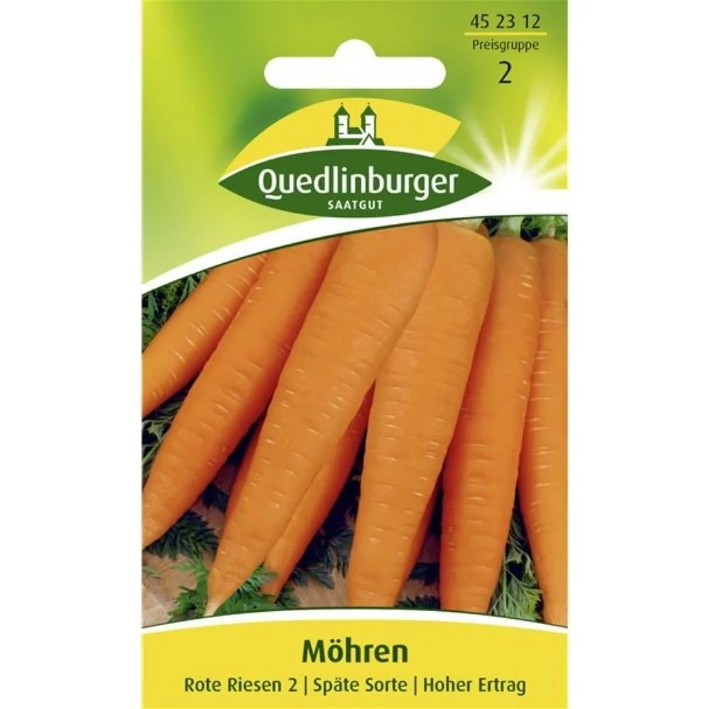 "Buy Carrot Seeds - Red Giant Carrot Seeds for Home Gardens image"