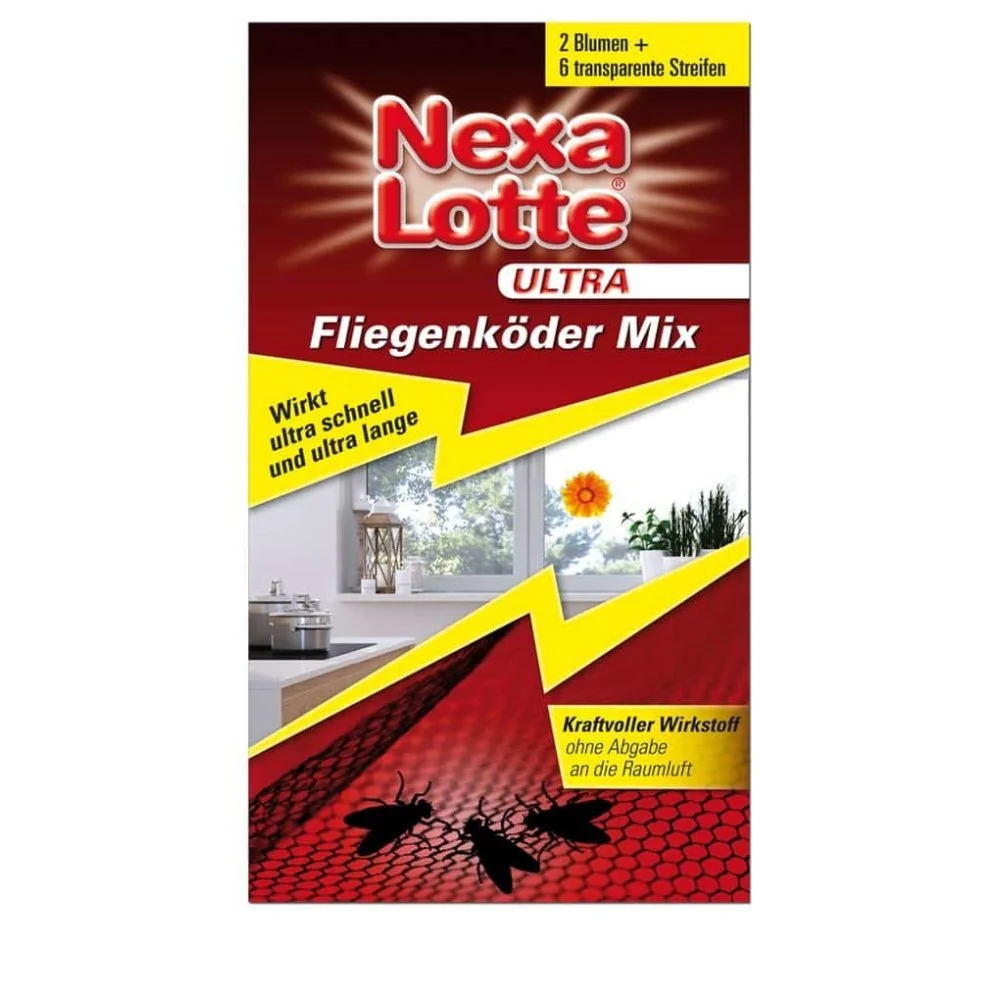 "NEXA LOTTE® Ultra Fly Bait Mix 2 Motif Pictures+ 6 Strips image"
