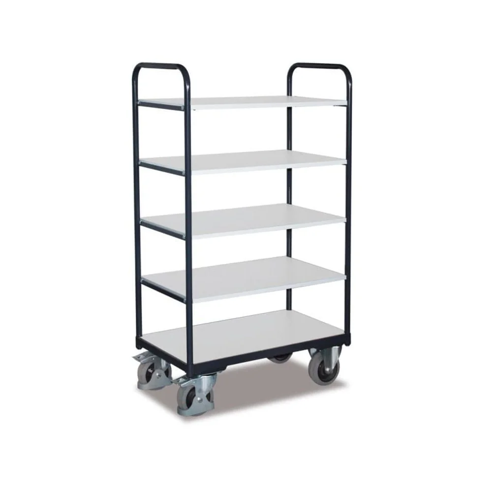 "ESD Cart, 5 Shelf Anti Static Cart for Electronics image"