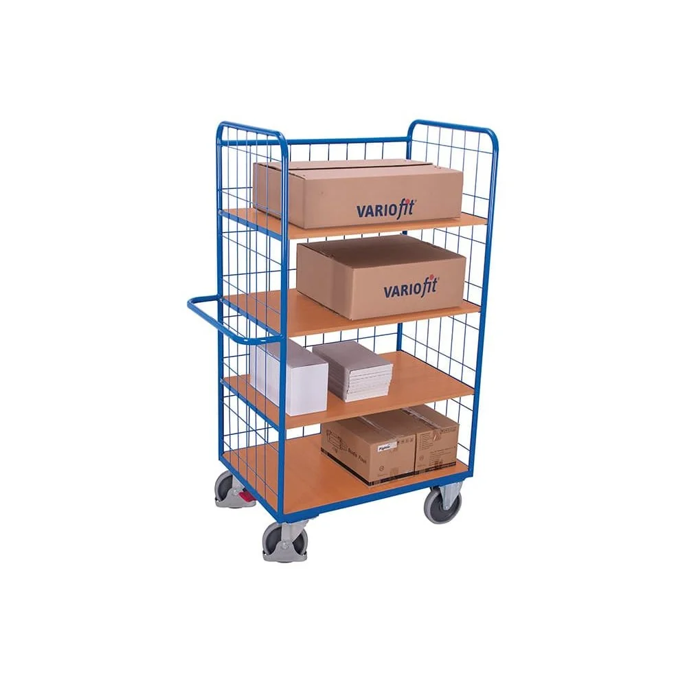 Klappbarer Etagenwagen mit EasySTOP