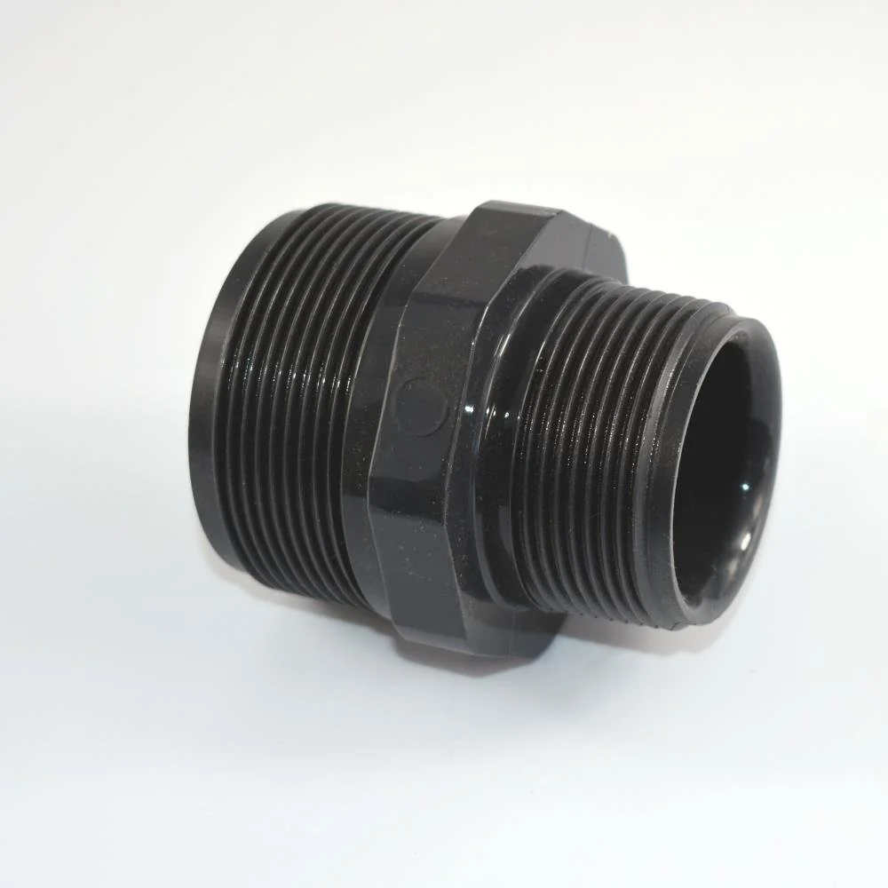 "PVC Reducing Nipple 2" x 1 1/2" - Durable Pipe Fitting image"