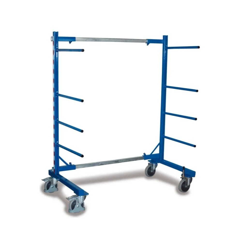"XL cantilever trolley one-sided with 2 posts image"