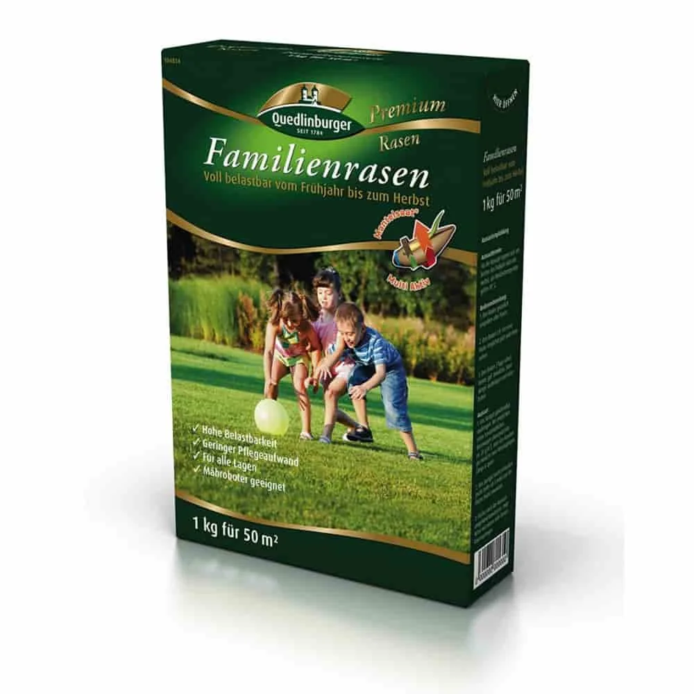 "Family Lawn Seed 1 kg, Durable Grass Seed image"
