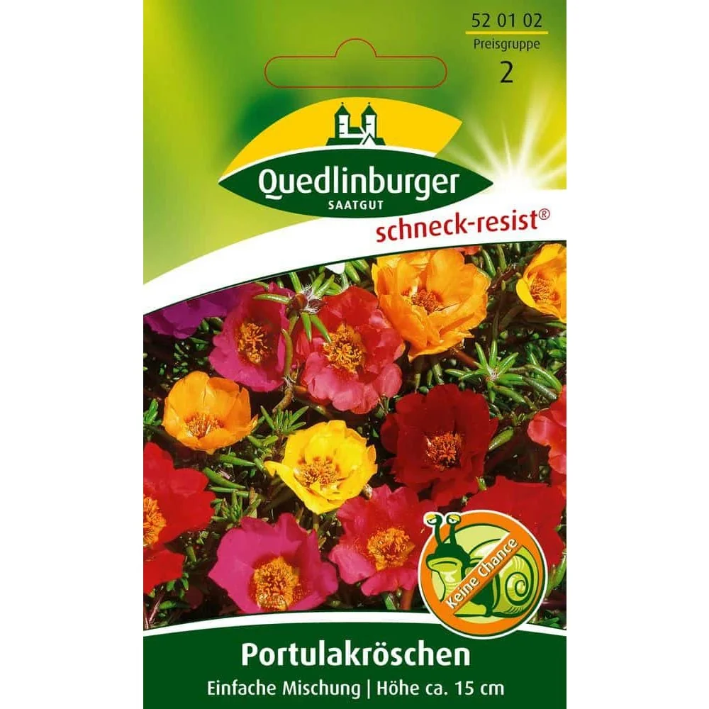 "Portulaca Seeds - Moss Rose - Colorful Summer Flower Mix image"