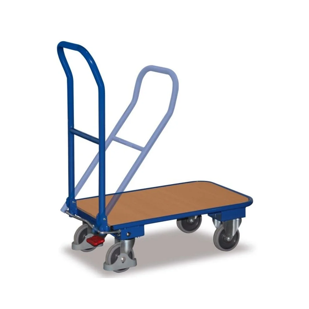 "Folding Platform Truck 250 kg with EasySTOP, Collapsible Platform Cart image"