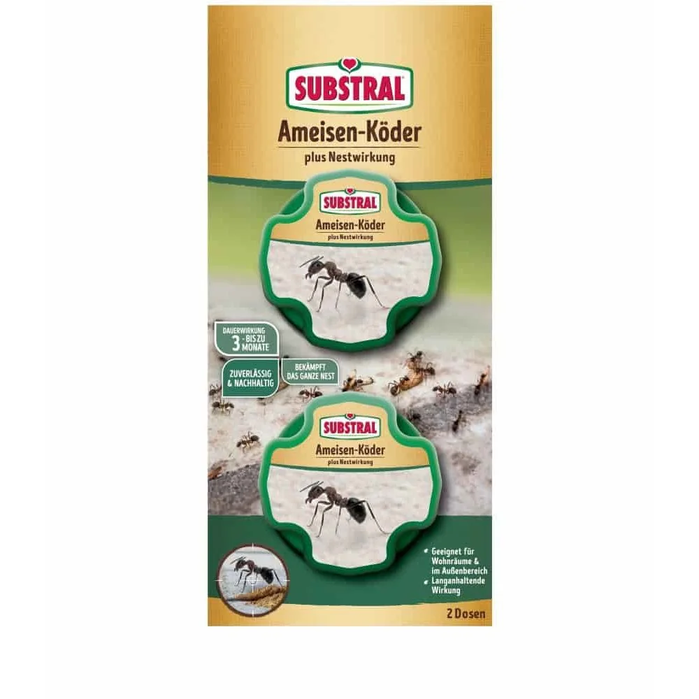 Ant Bait Station, Ant Killer, Nest Elimination, 2-Pack