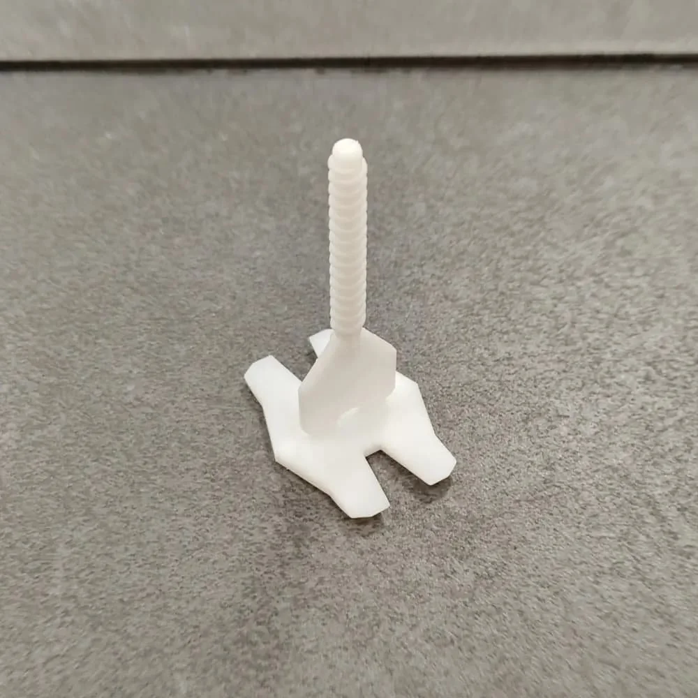 "Tile Leveling System, 1mm Joint, 100 Threaded Shims image"