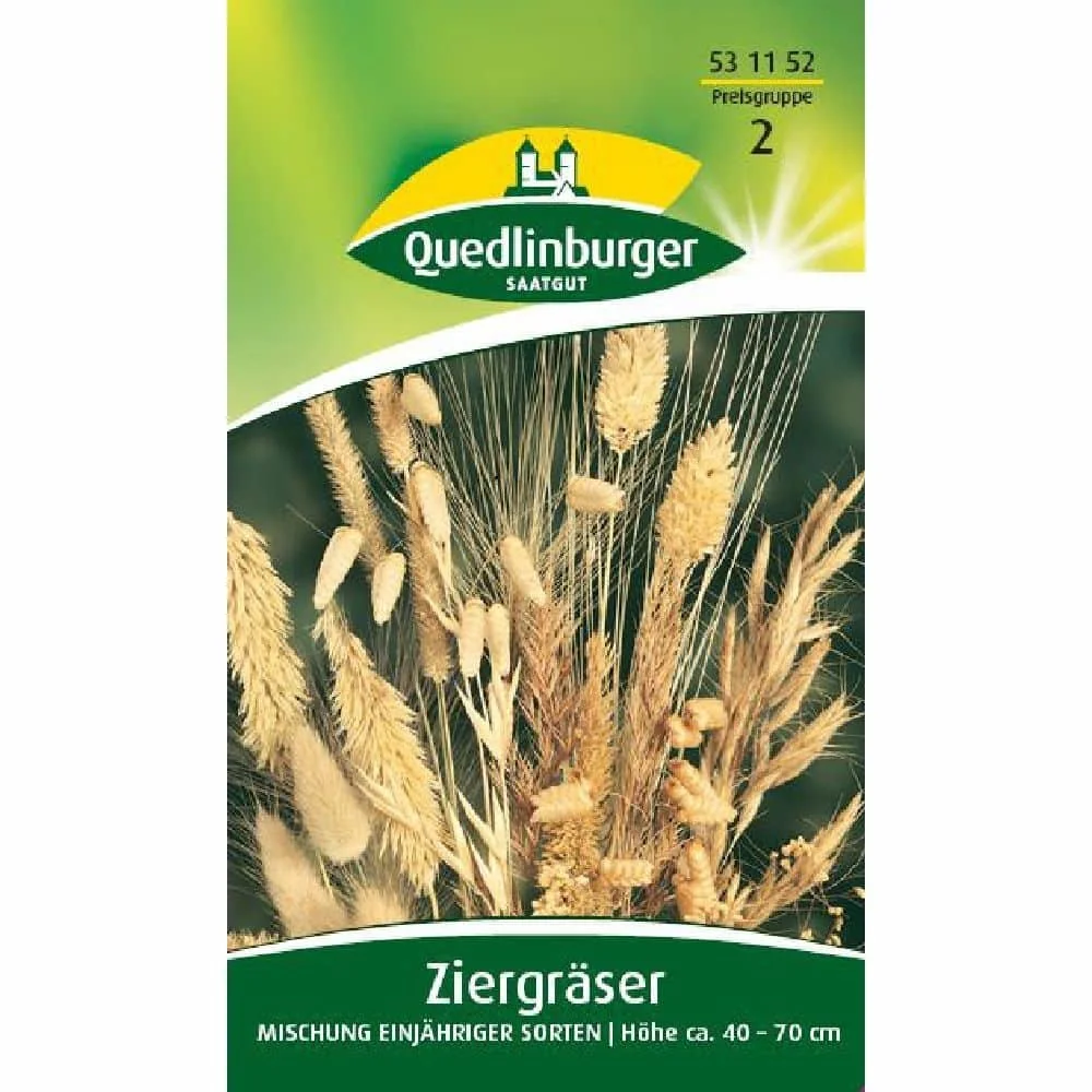 "Annual Ornamental Grass Seed Mix - Decorative Garden Grasses image"