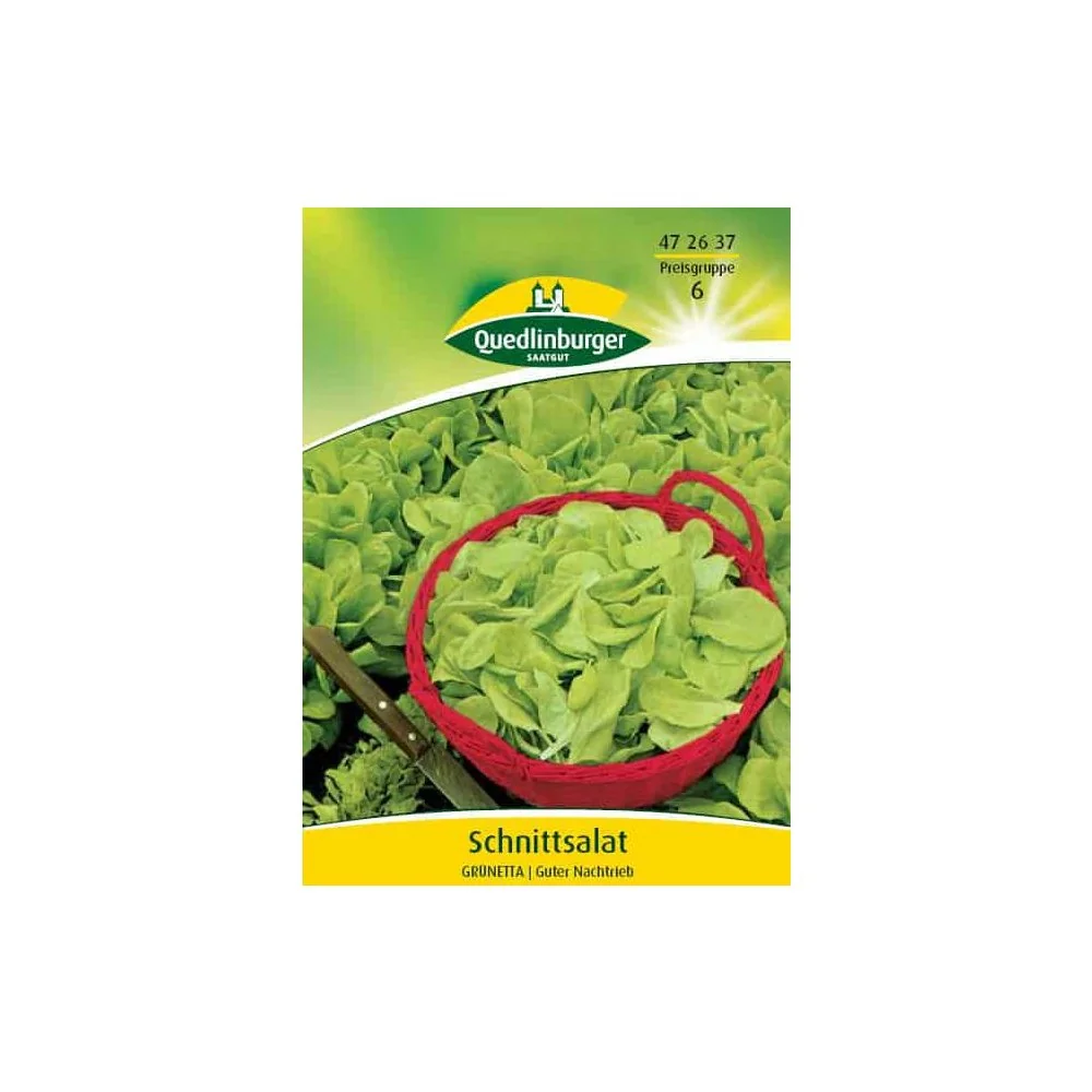 "Verde Ricciolina Lettuce Seeds - Cut and Come Again Lettuce, 50g image"