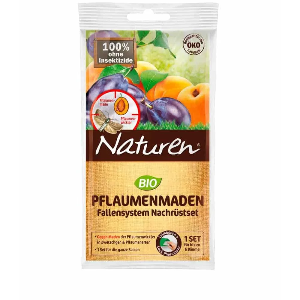 "Plum Maggot Trap Refill Kit, Insecticide-Free Plum Worm Control image"