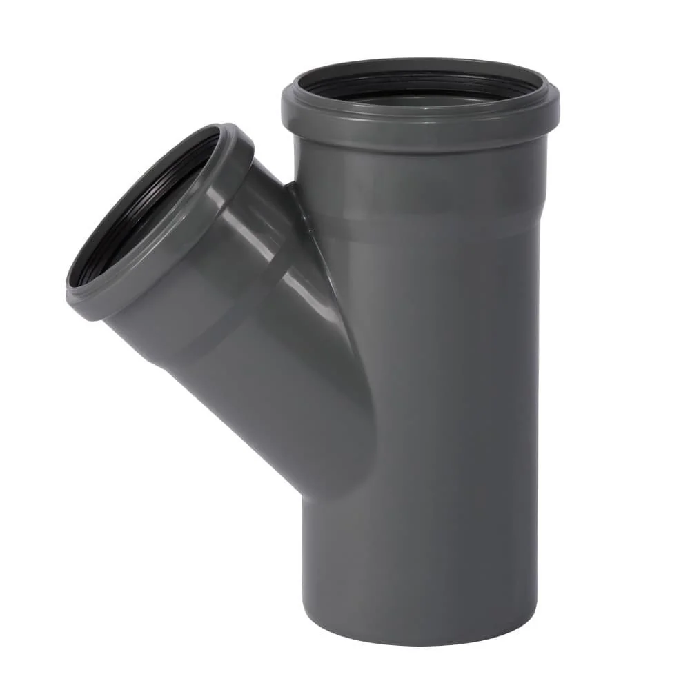 "125/110 HT Branch, 45 Degree Sewer Pipe Connector image"
