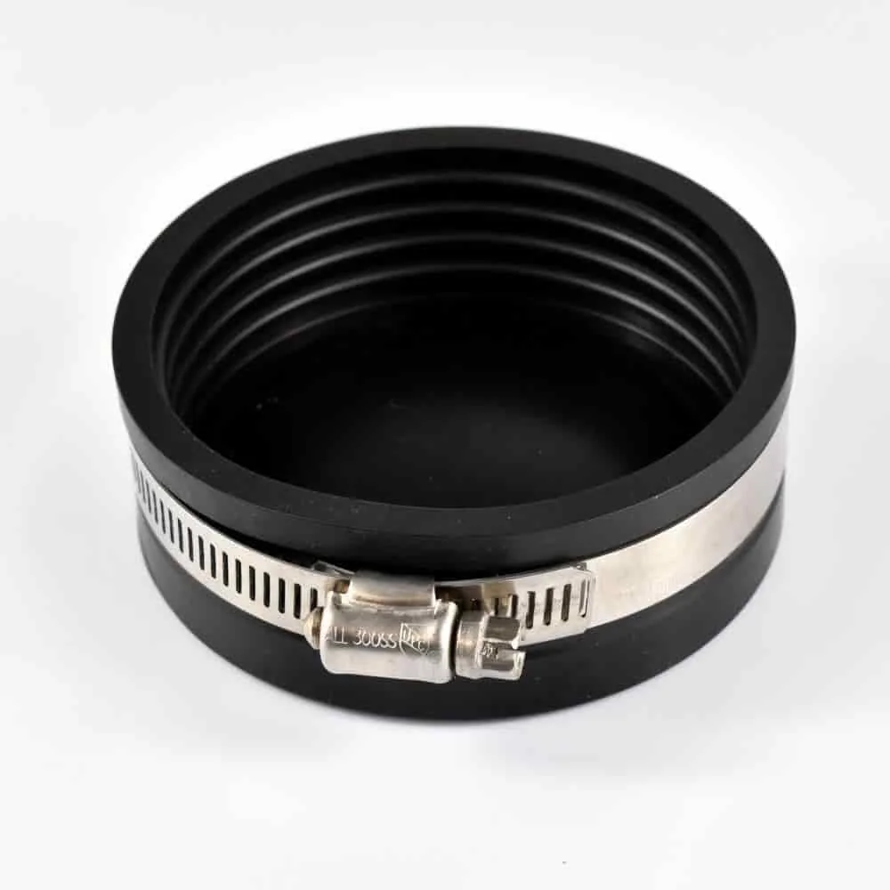 50mm Flexible Pipe Cap - No Glue Needed