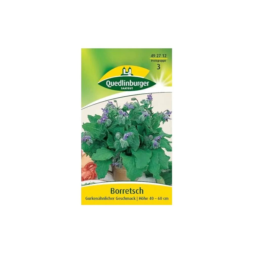 "Borage Seeds: Grow Borage, The Bee-Friendly Herb image"