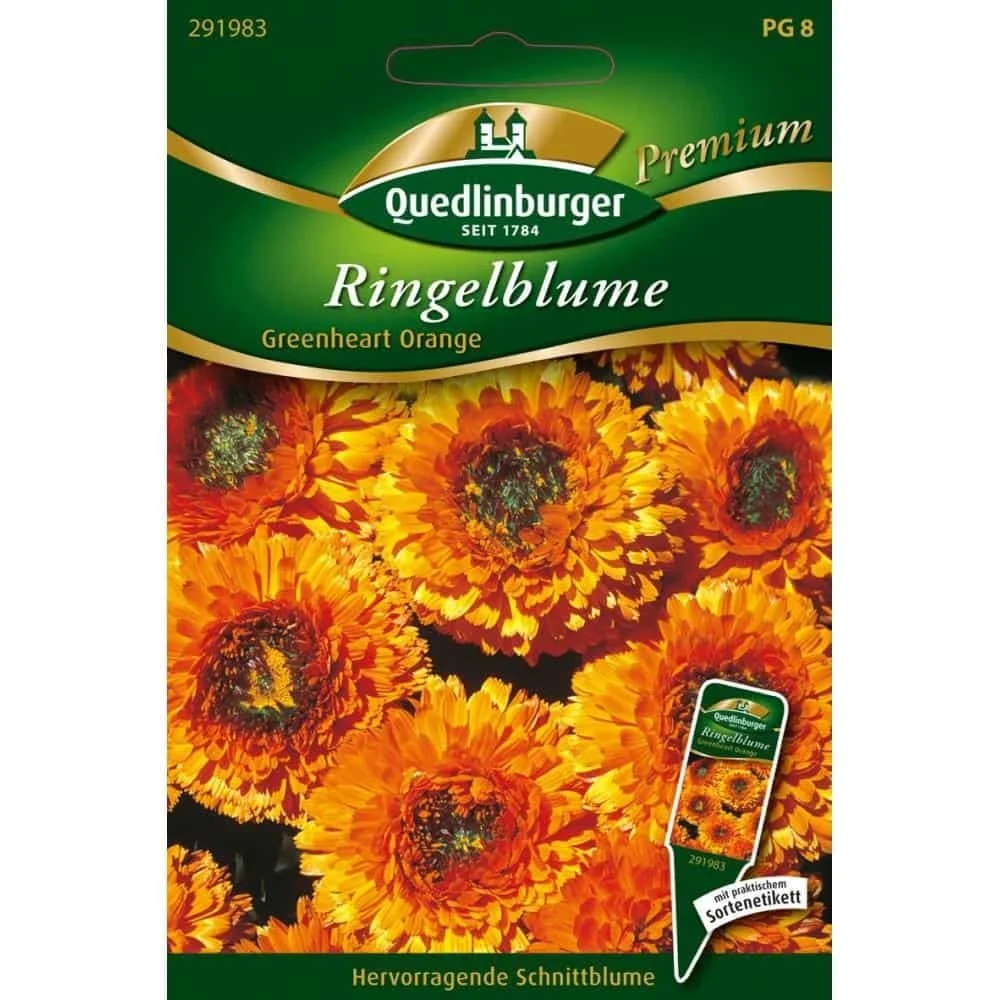 "Marigold, Greenheart orange image"
