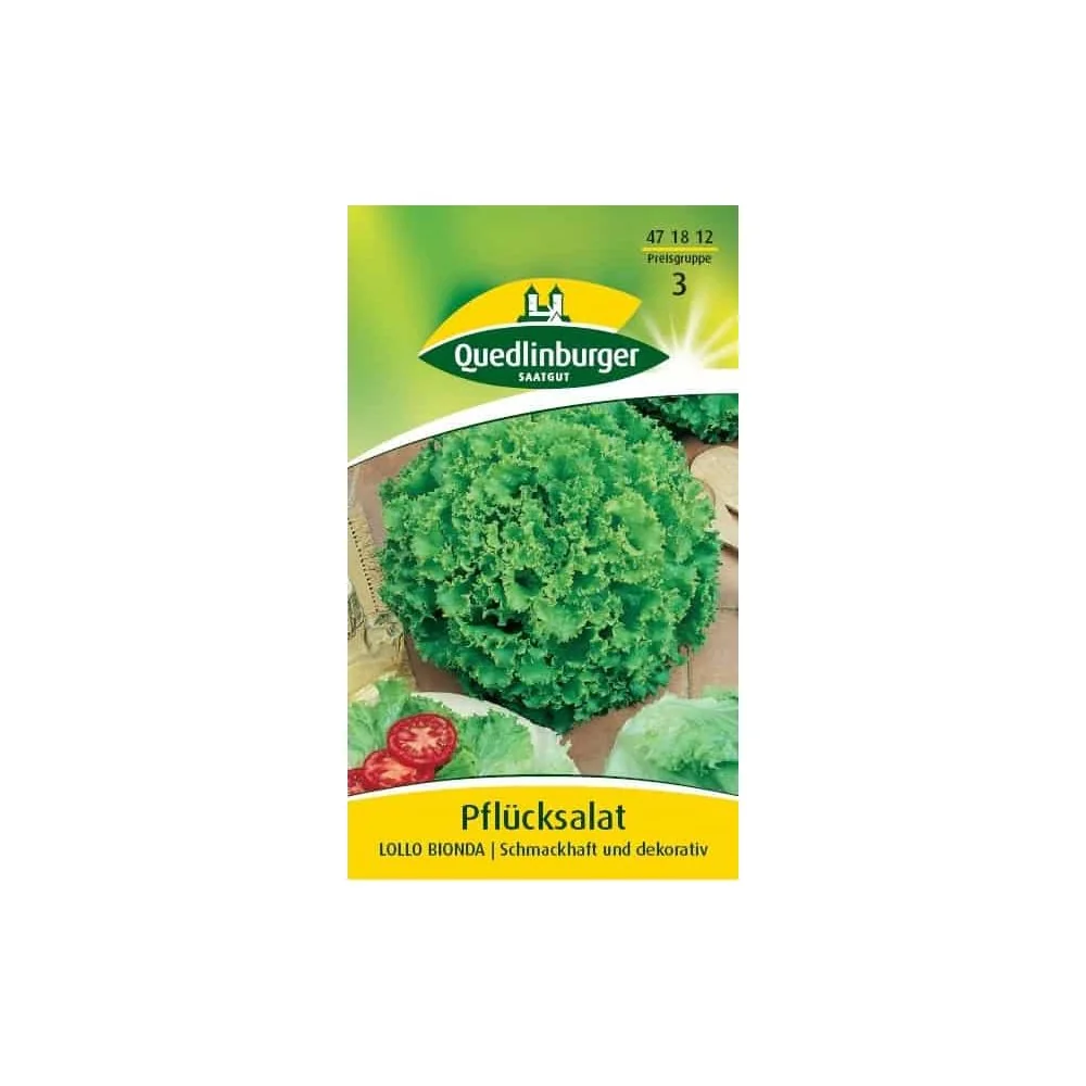 "Leaf lettuce, Lollo bionda image"