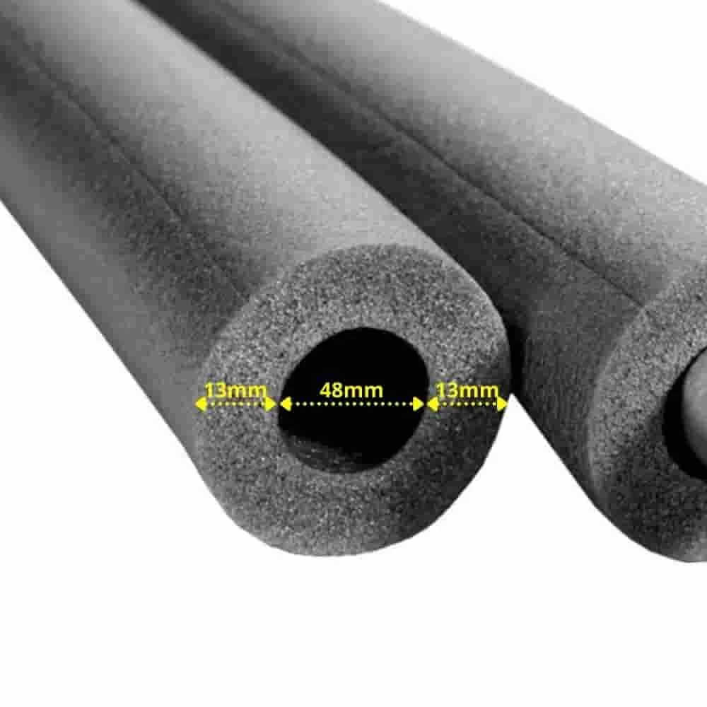 "Pipe Insulation 2x1m, Ø48mm, 13mm Foam Pipe Insulation image"