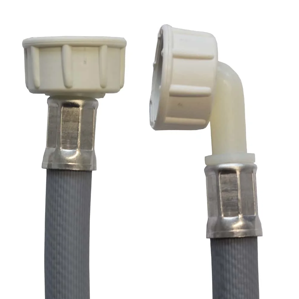 "Washing Machine Supply Hose, Angle, 3/4 Inch, 1 Meter, EPDM image"