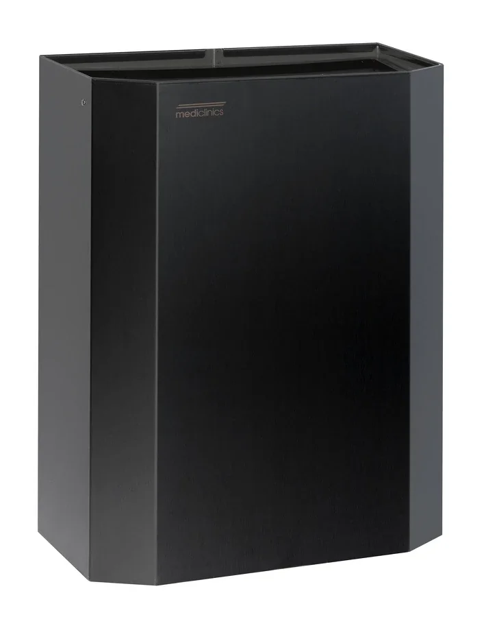 Waste bin, trash bin - PPA2279C, 25 L, Color: black