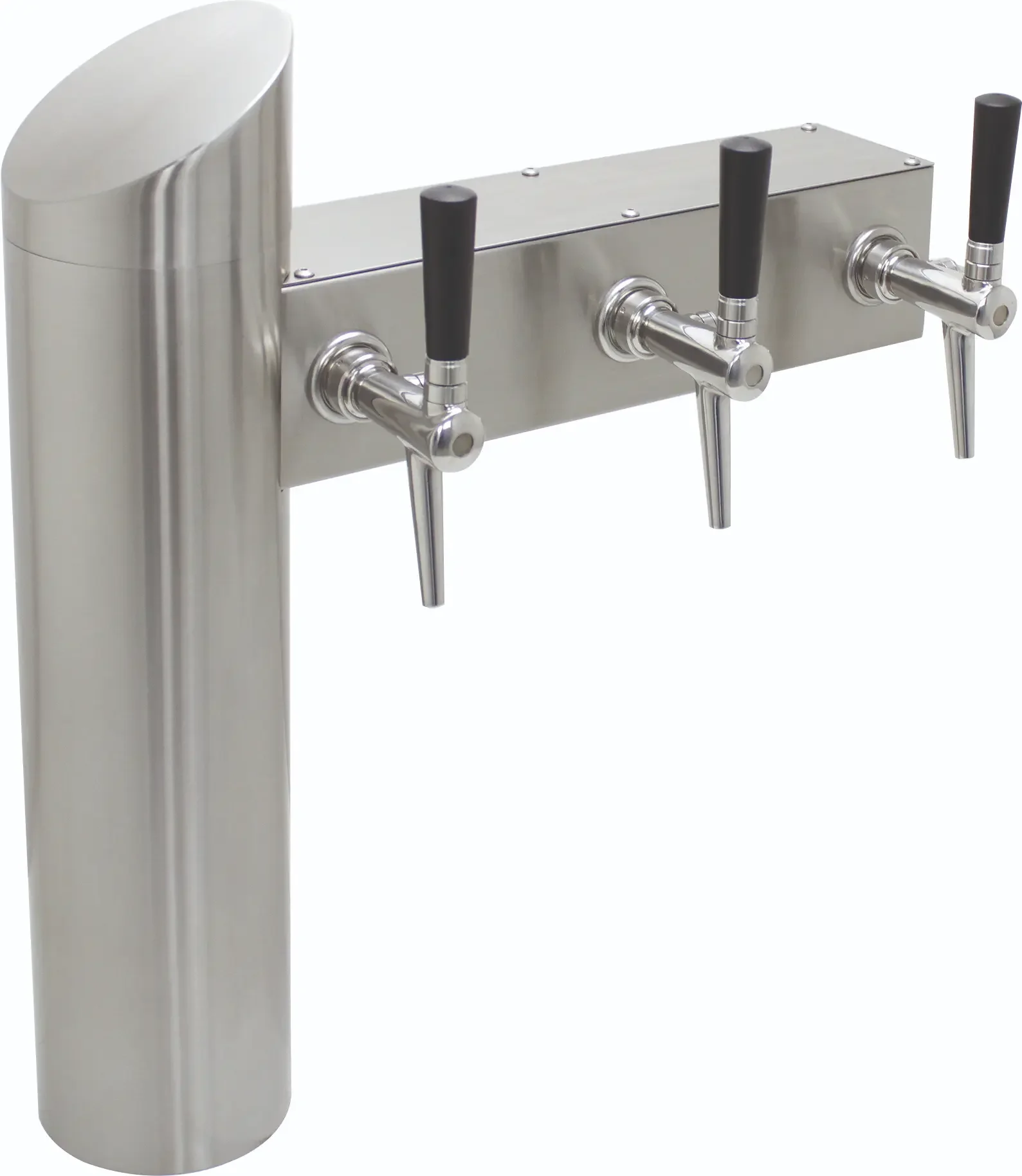 "Beer tower, model "RJ6", matt stainless steel image"