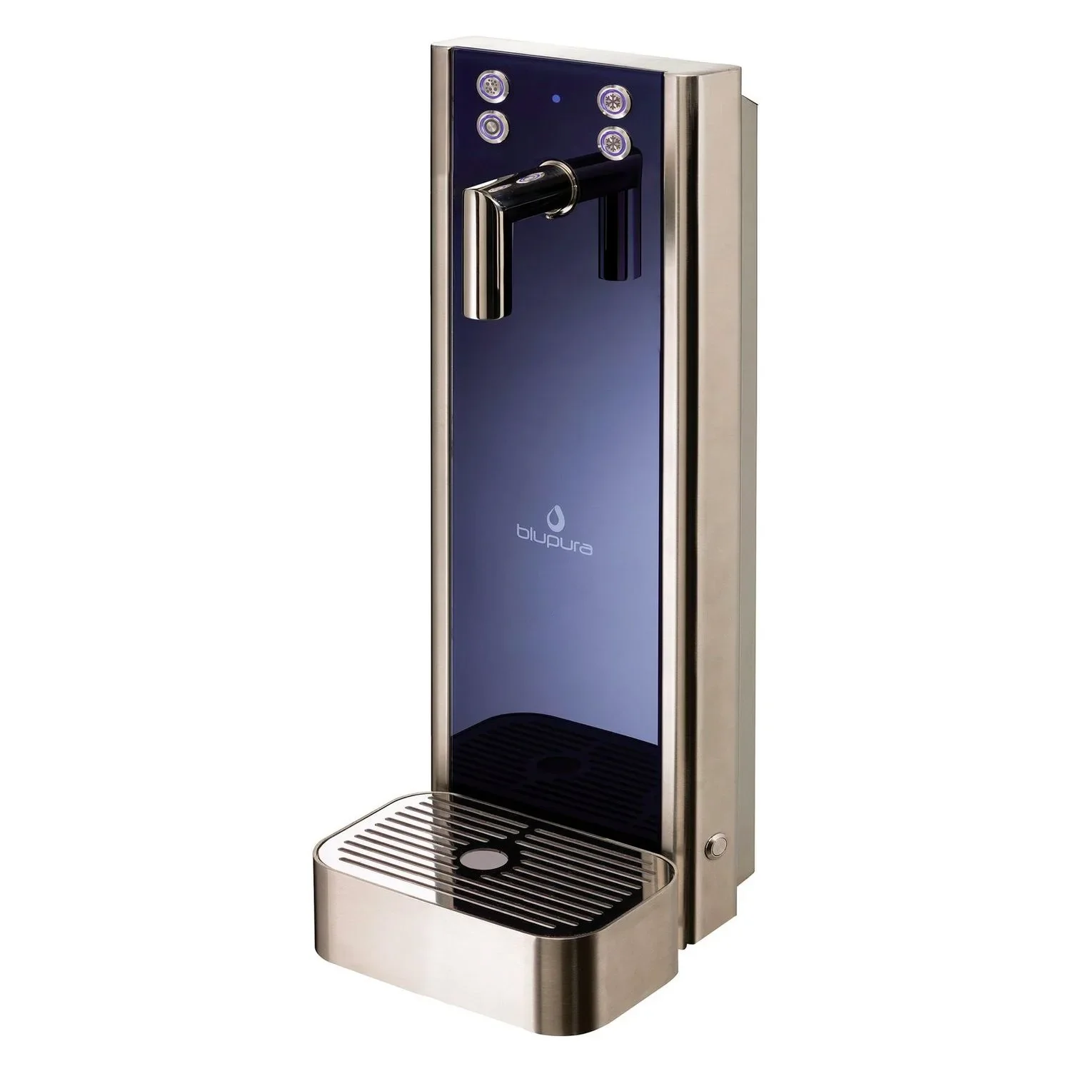 "Water dispenser, sparkling water maker, carbonated water maker, soda maker - Bluglass one tower 3W, on table image"