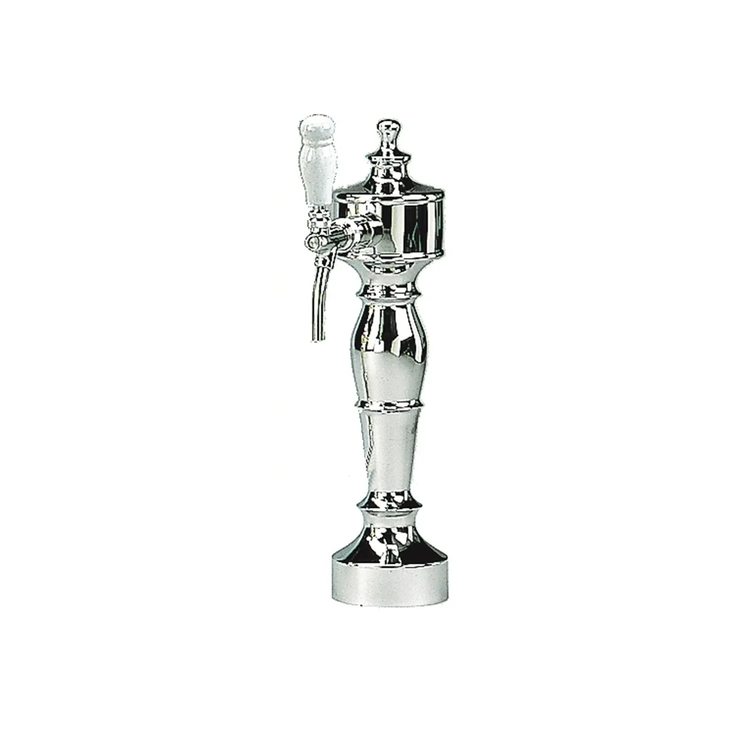 "Beer tower, "Flemish form" model, chrome, 1-conductor image"
