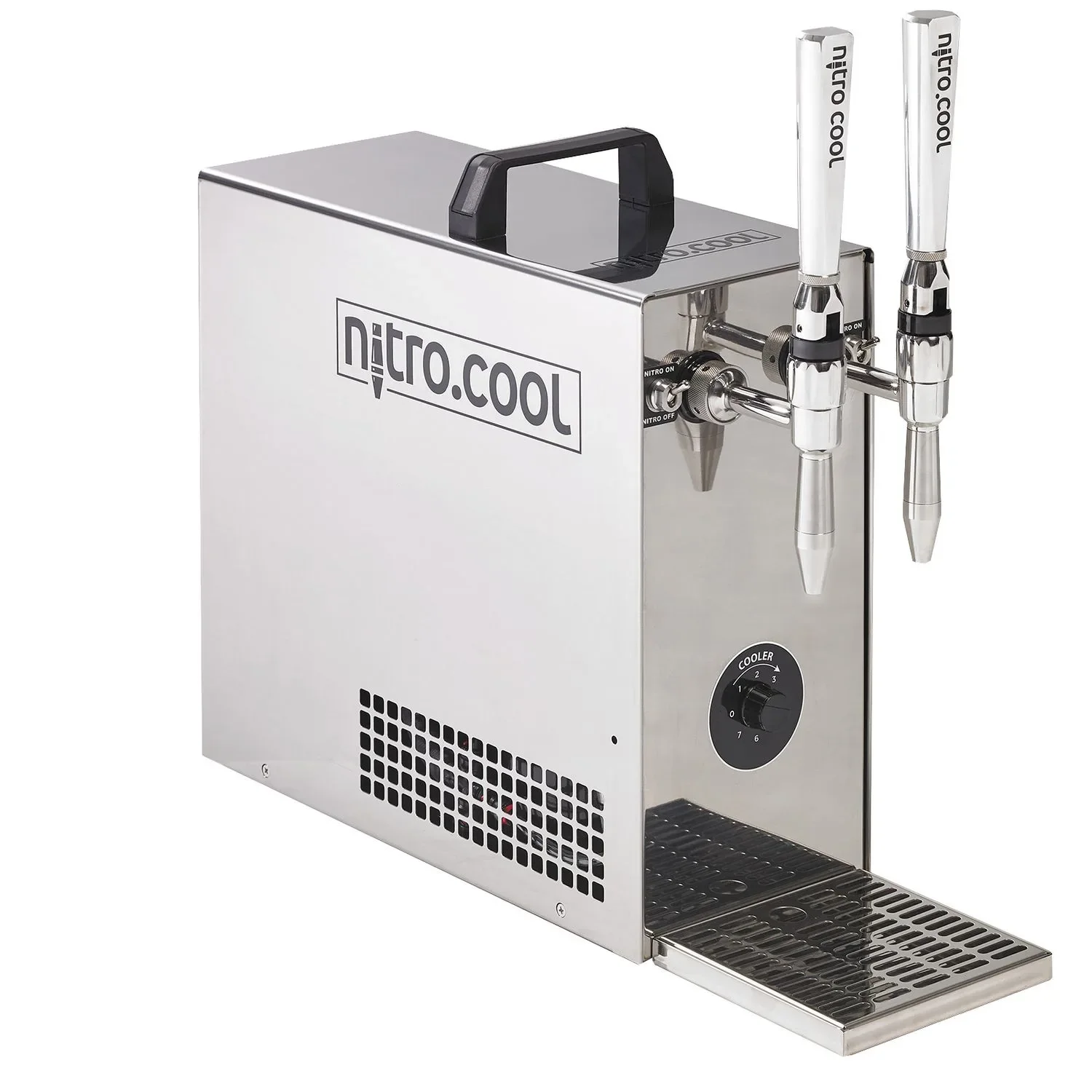 Cold brew coffee dispenser Nitro Coffee 2 lines