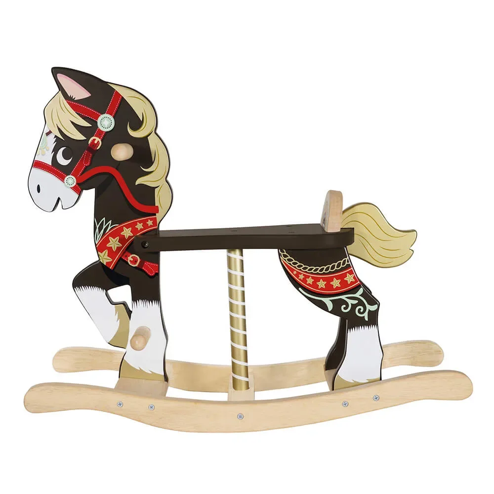 "Le Toy van rocking horse carousel image"