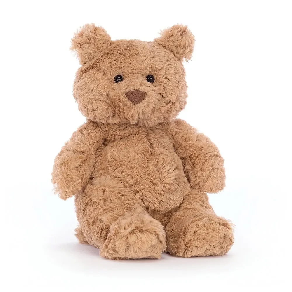 "Jellycat Soft Toy, Cuddly toy - Bartholomew Bear, Size: Tiny - H16 X W8 CM image"
