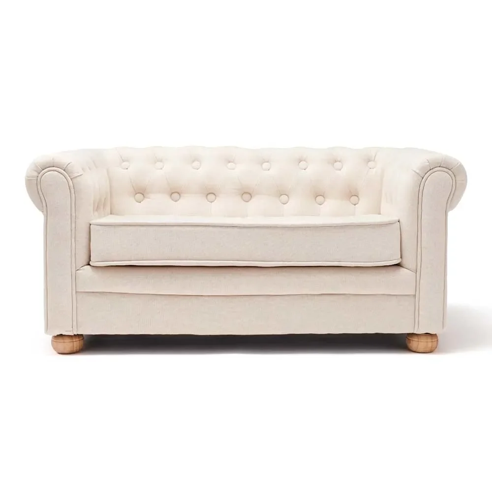 "Kids Concept Children's Sofa Chesterfield Natur image"