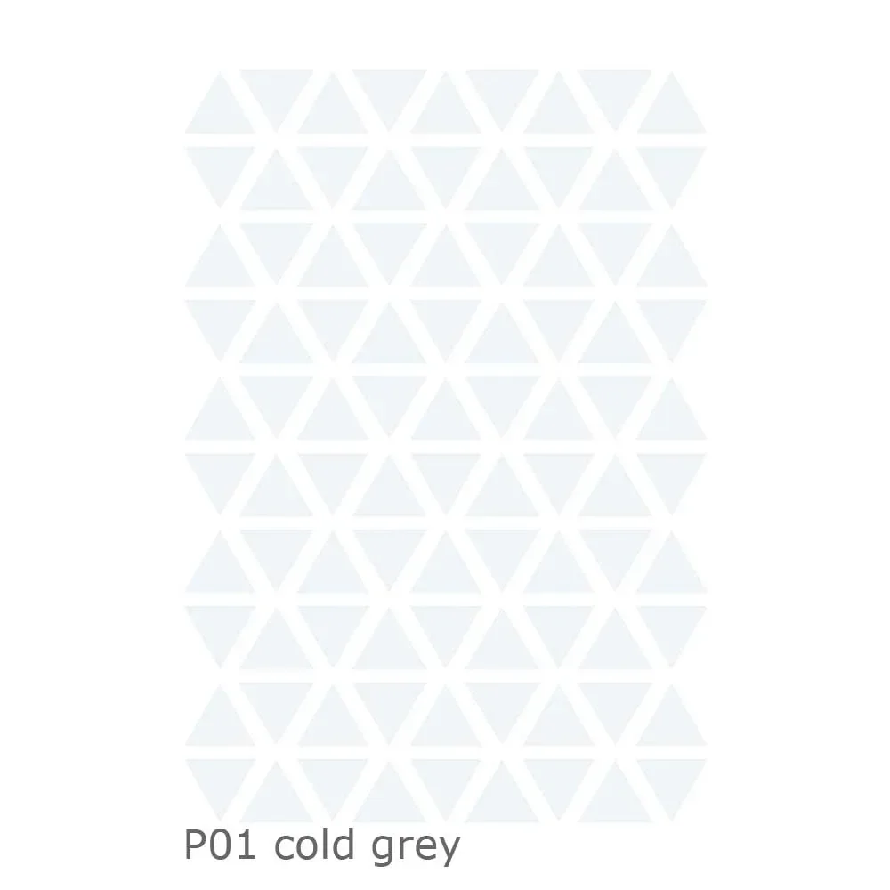 "Lilipinso Wall Sticker Basics triangles, Color: cement image"