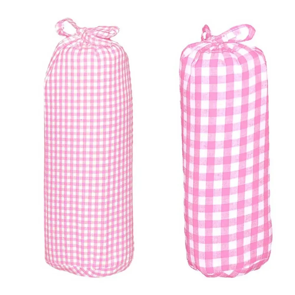 "Taftan Coat Hangers 70 x 140 Vichy & Karo Rosa, carogranes: 3 mm image"