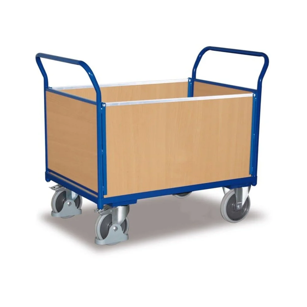 "Four-Sided Wagon 500 kg Type M + EasySTOP image"