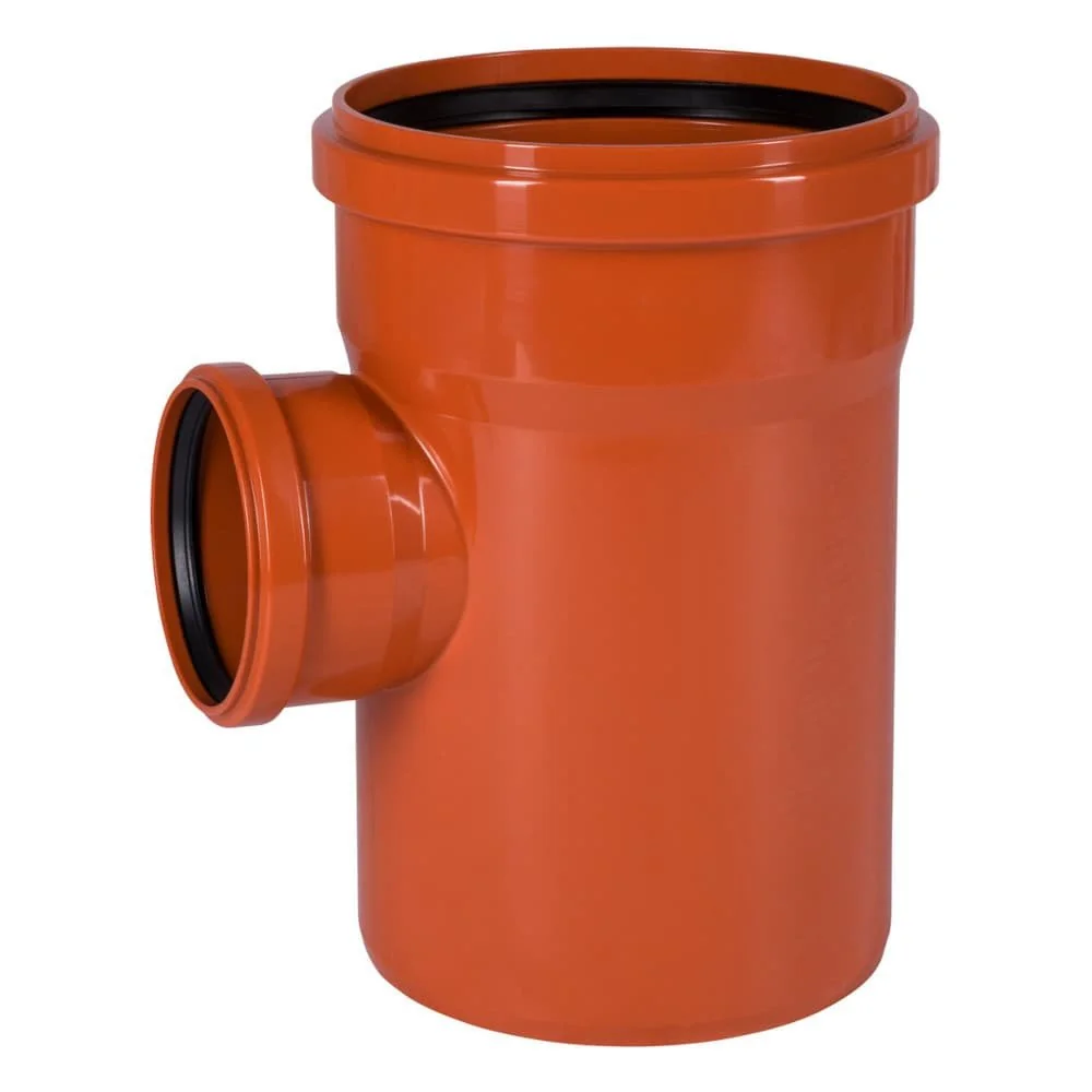 "200/110 87 Degree Sewer Branch - KG Drainage Pipe Connector image"