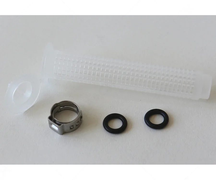 "Riser pipe with filter, suction pipe image"