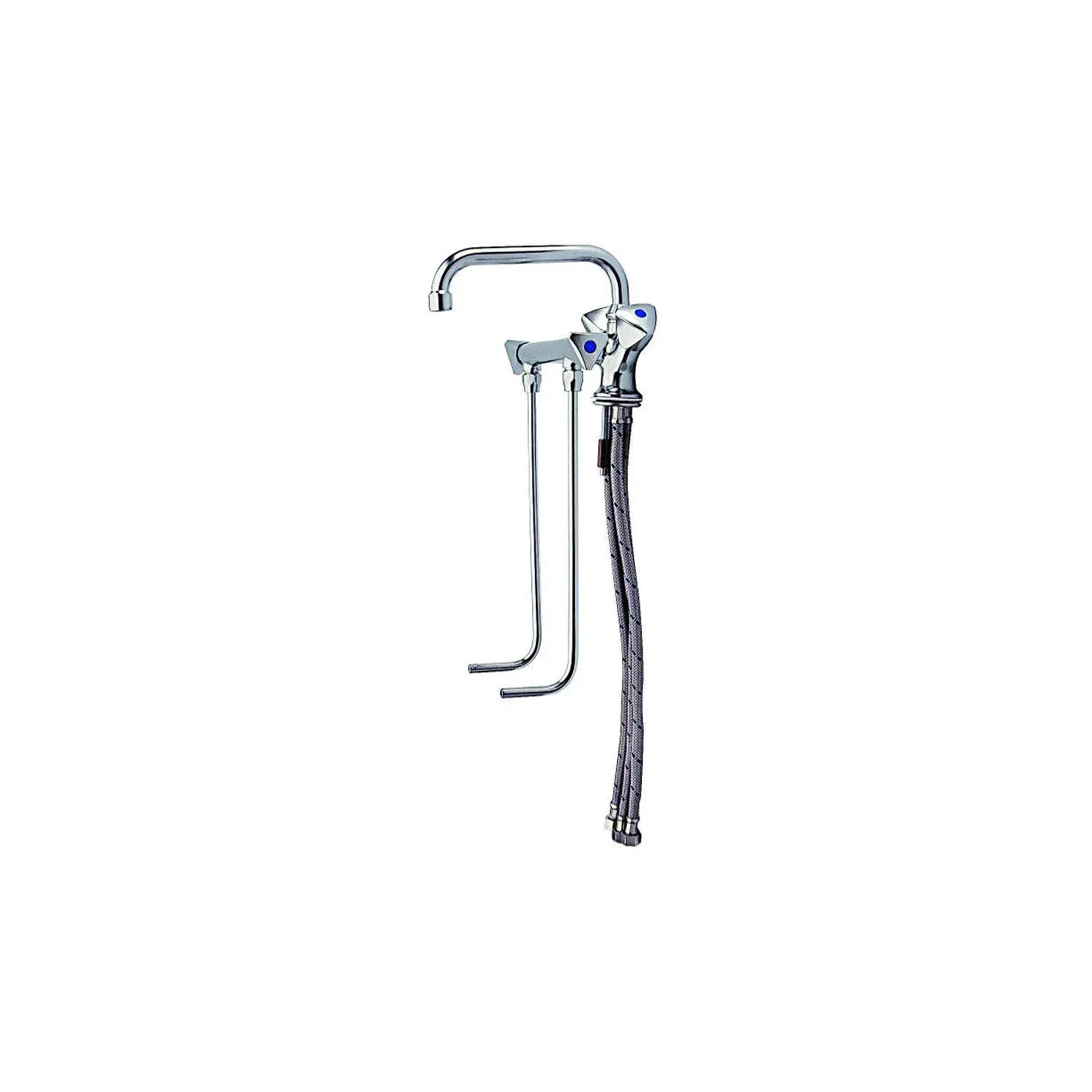 "Kitchen tap, Water tap, Faucet - for 2 basins, low pressure image"