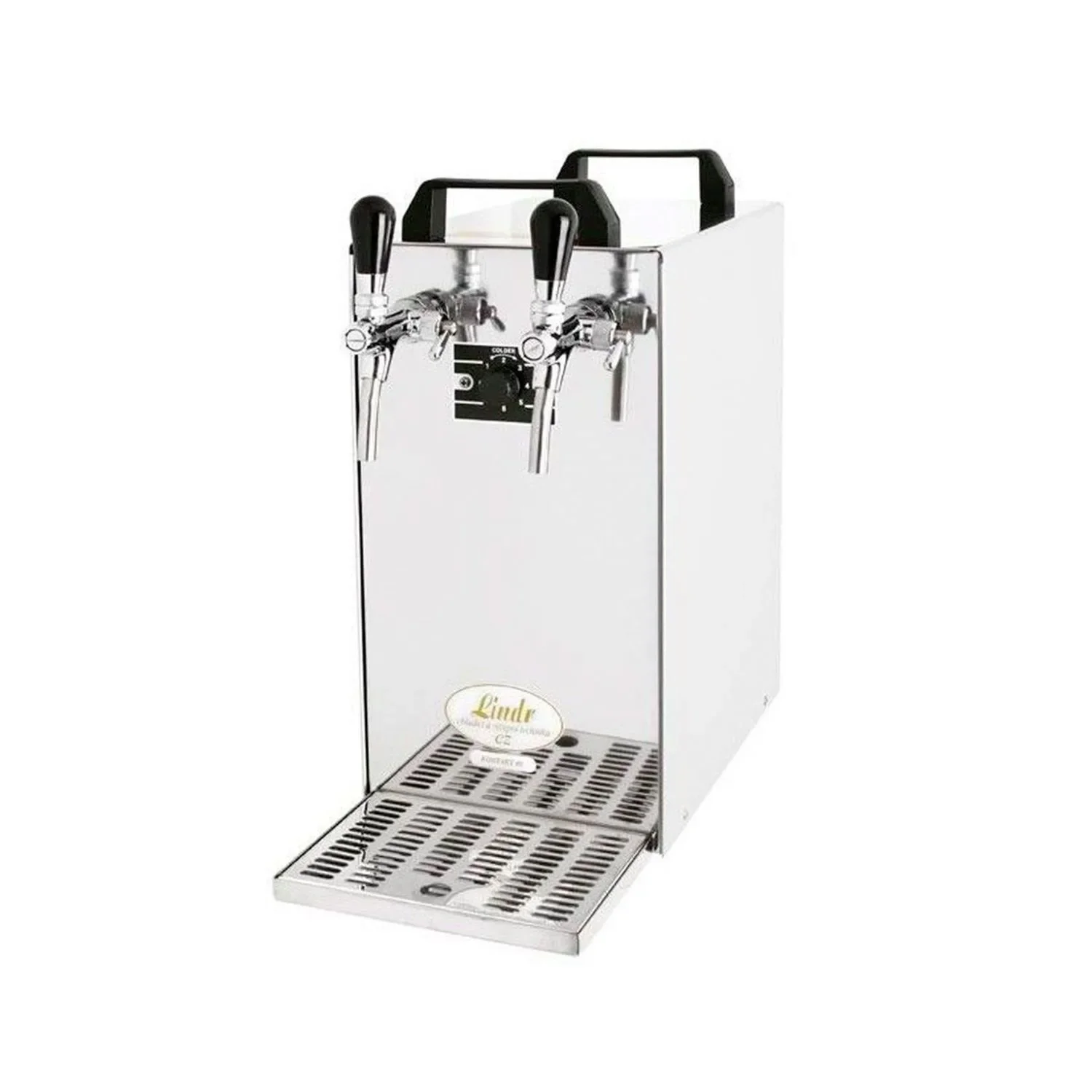 "Beer Dispenser, Beer Machine - Kontakt 40, 2 taps, 50 liters/h, Green Line image"